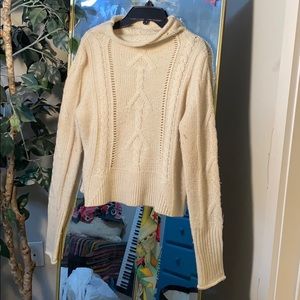 Knitted winter shirt
